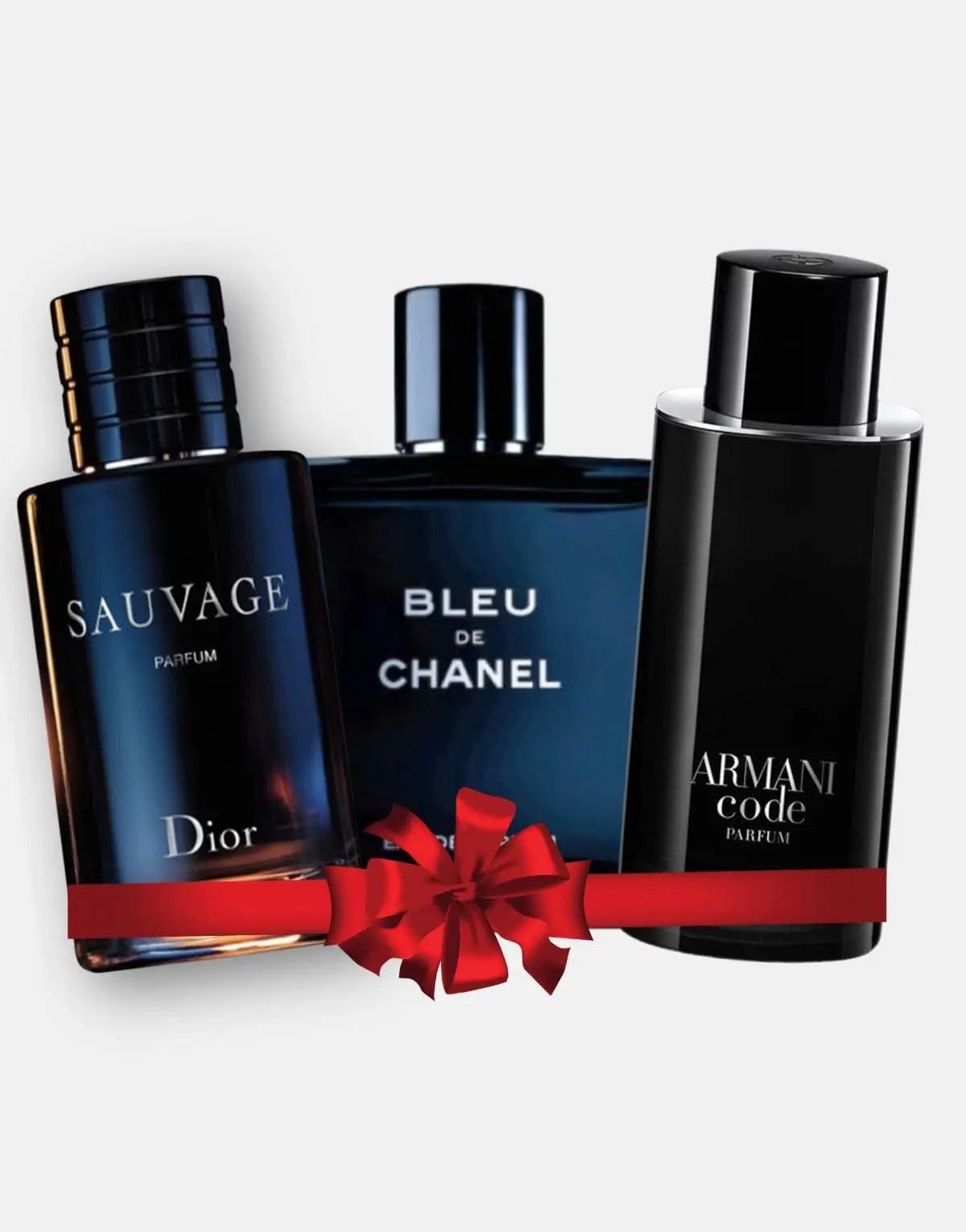 Combo de 3 Parfums - Christian Dior Sauvage Parfum + Bleu De Chanel + Armani Code